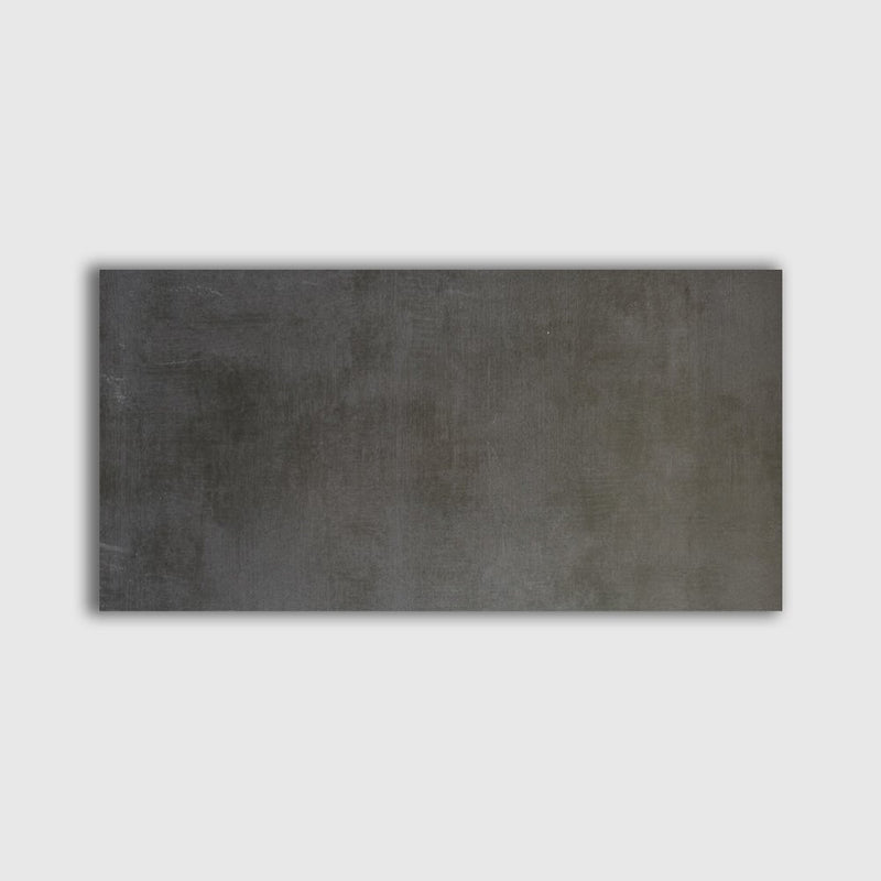 Coal Matte Concrete Look Porcelain Tiles 12x24 Porcelain Matte 12x24 Tiles