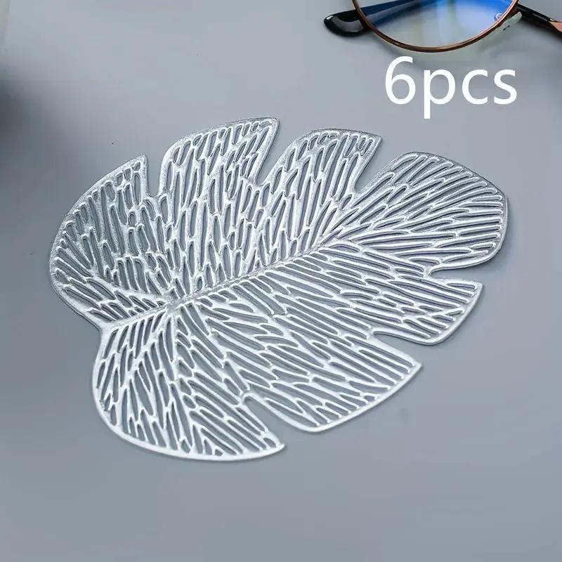 Coasters - Banana Leaf Ceramic Set by House Of Avana
