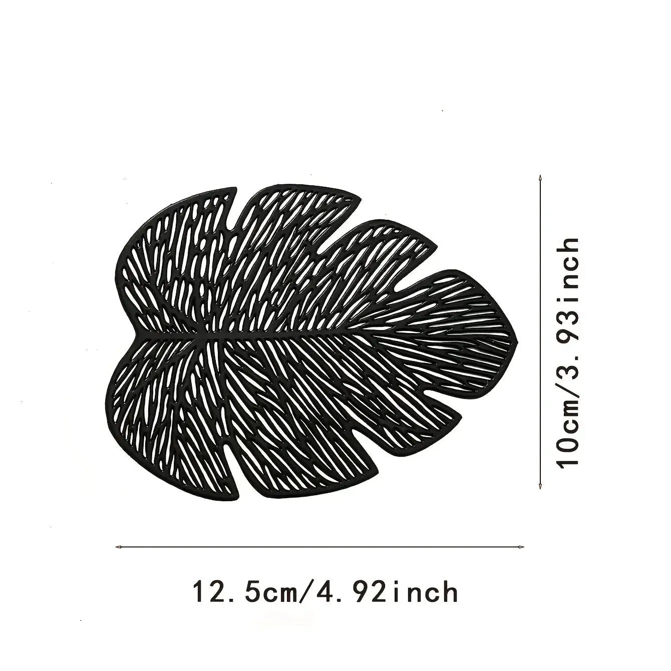 Coasters - Banana Leaf Ceramic Set by House Of Avana