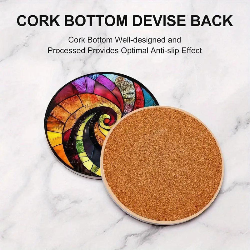 Coasters - Decorative Wood Set by House Of Avana