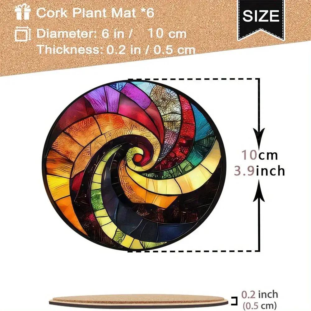 Coasters - Decorative Wood Set by House Of Avana