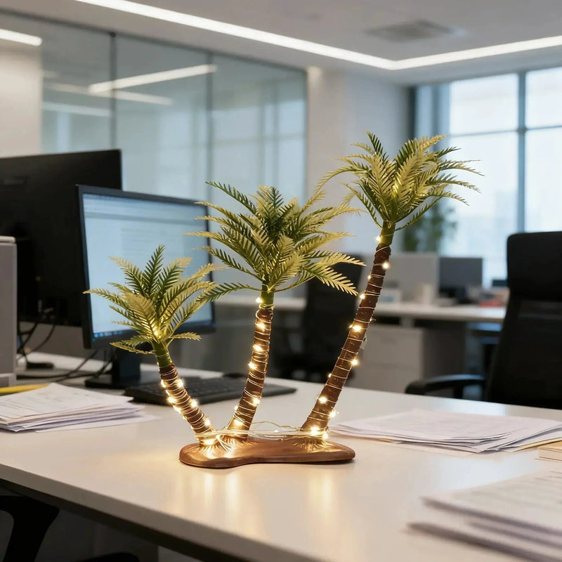 Coconut Tree - LED Warm Light Decoration by House Of Avana