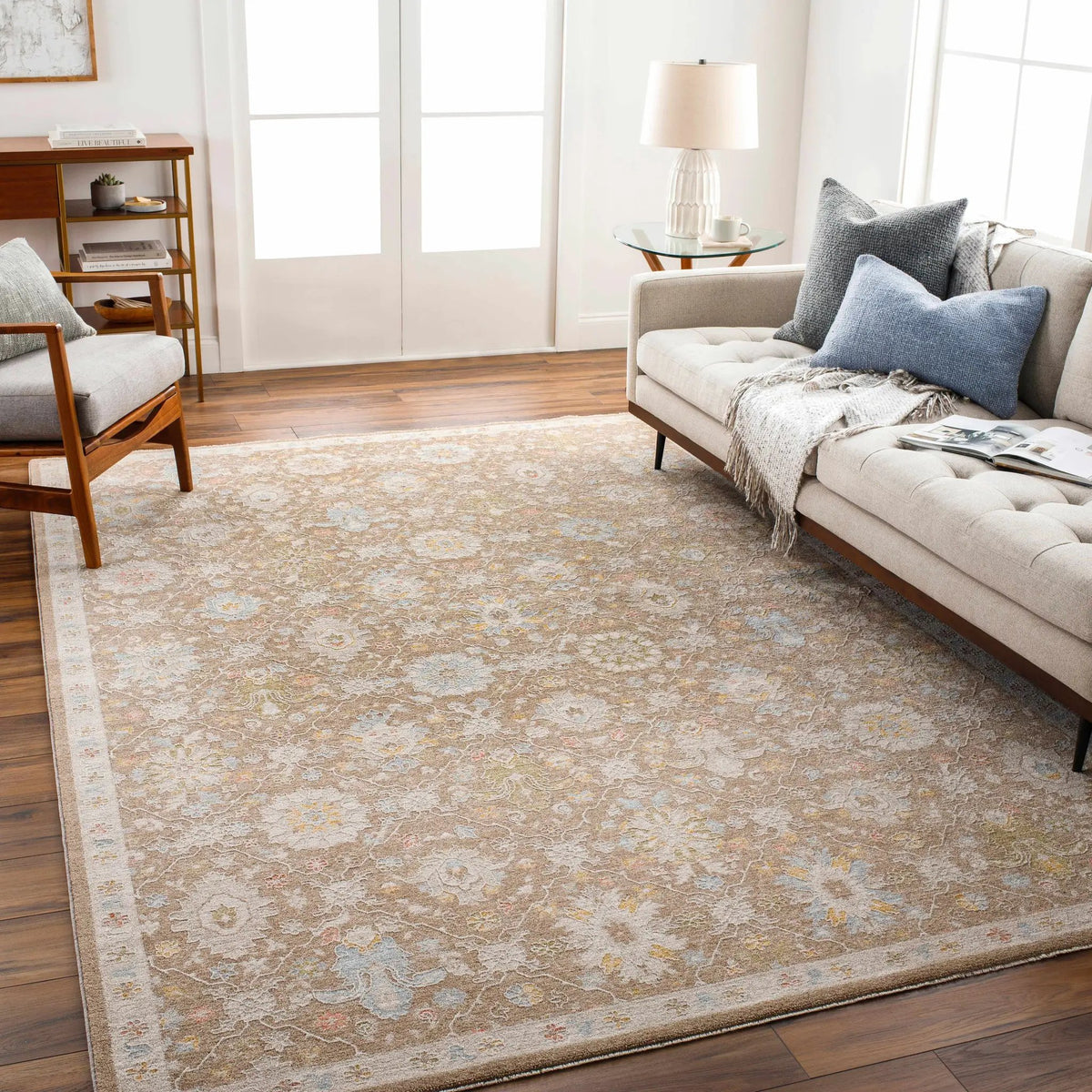 Coeur Thick Luxe Statement Rug - Clearance, installed in a room