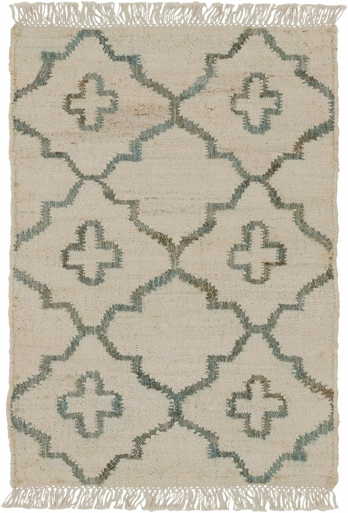 Coffeyville Handcrafted Fringed Jute Carpet - Clearance, photo 5 of 5