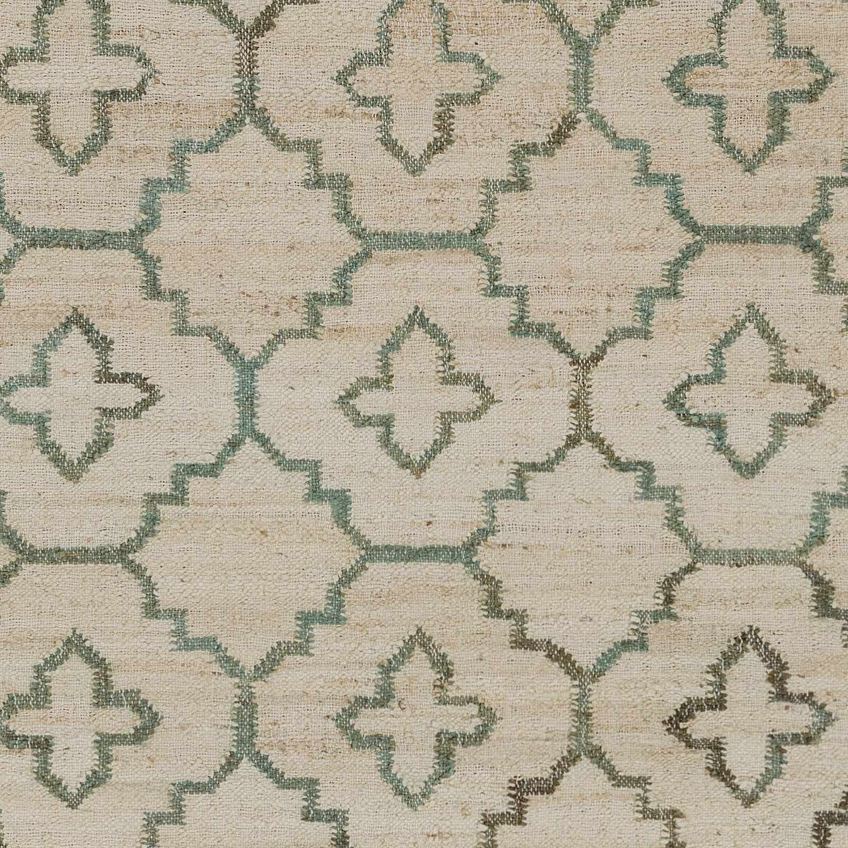 Coffeyville Handcrafted Fringed Jute Carpet - Clearance, sample swatch