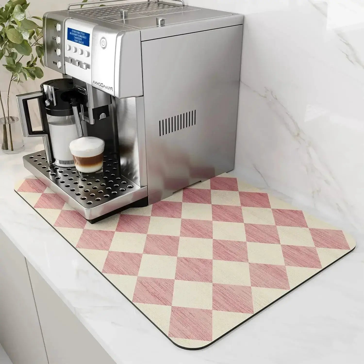 Coffee Mat - Water-Absorbent Rubber Small by House Of Avana