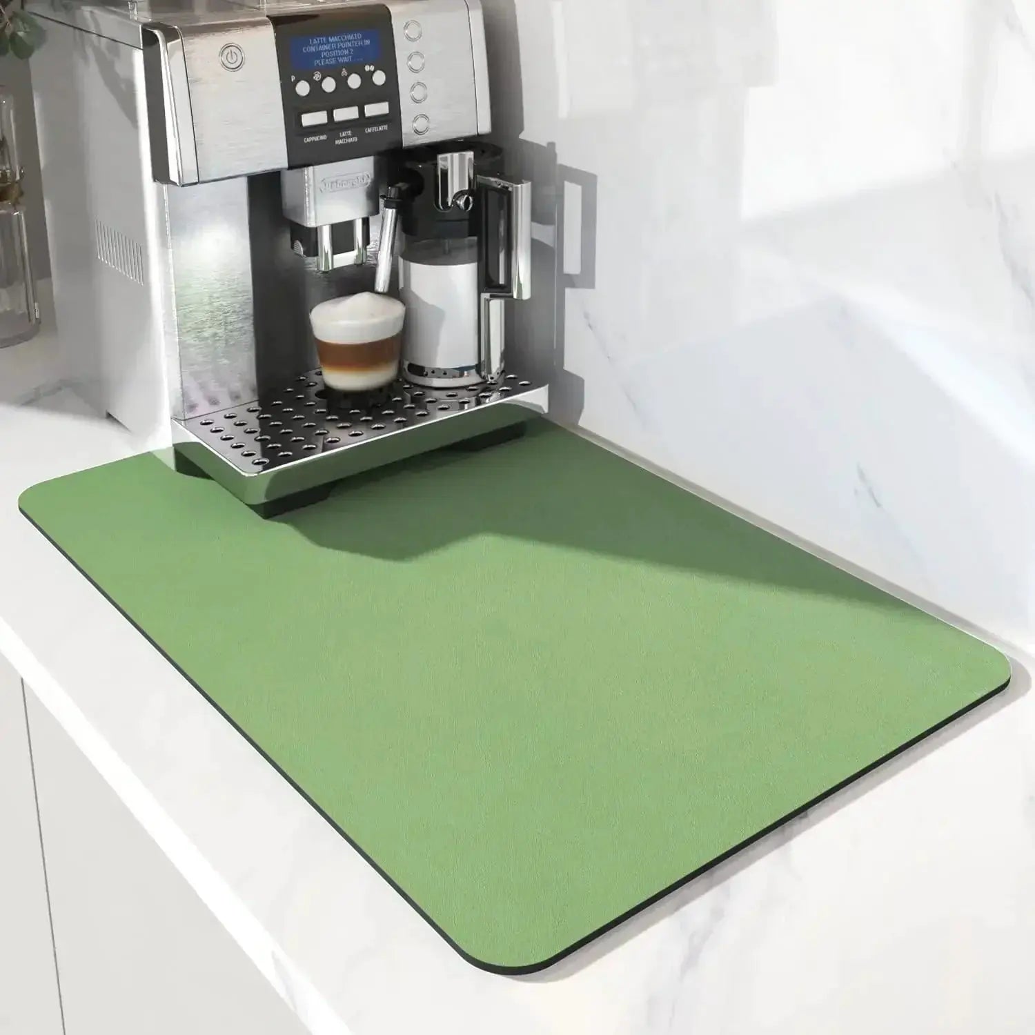 Coffee Mat - Water-Absorbent Rubber Small by House Of Avana