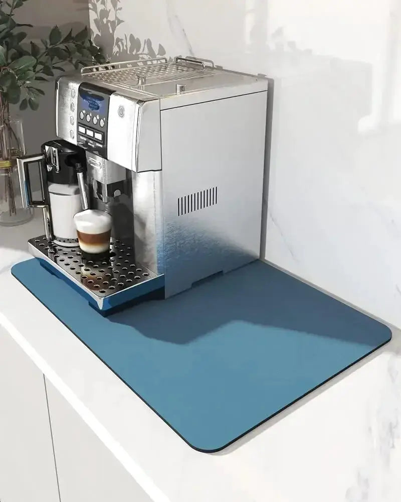 Coffee Mat - Water-Absorbent Rubber Small by House Of Avana