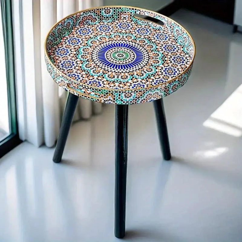 Coffee Table - Detachable Wooden Round by House Of Avana