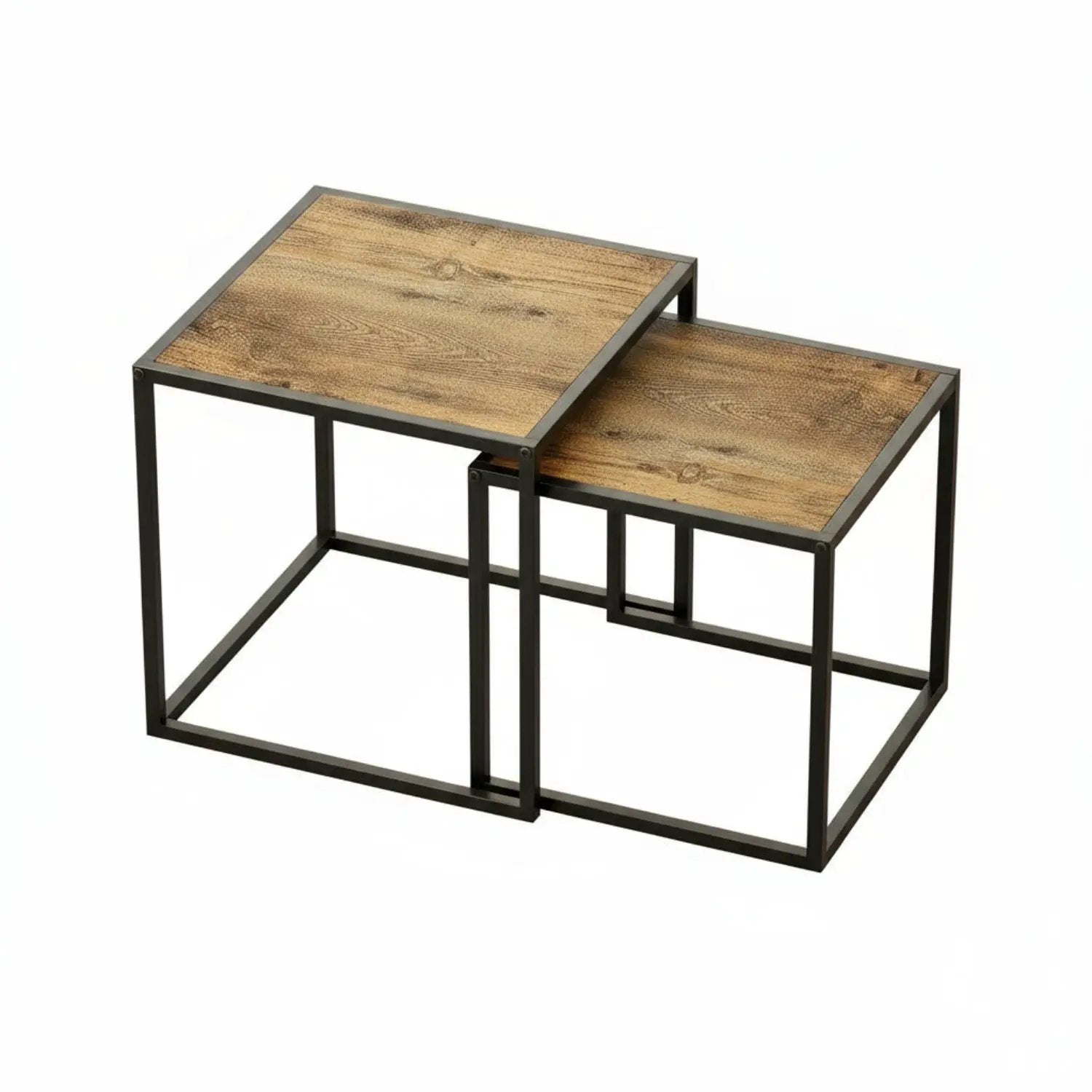 Coffee Table - Minimalist Metal Square by House Of Avana