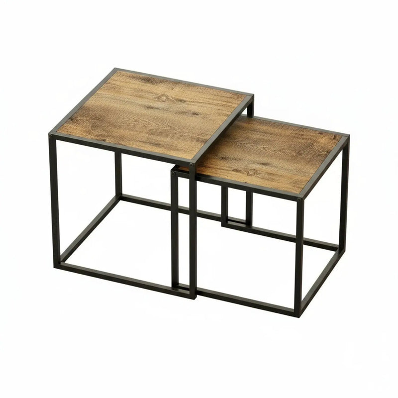Coffee Table - Minimalist Metal Square by House Of Avana