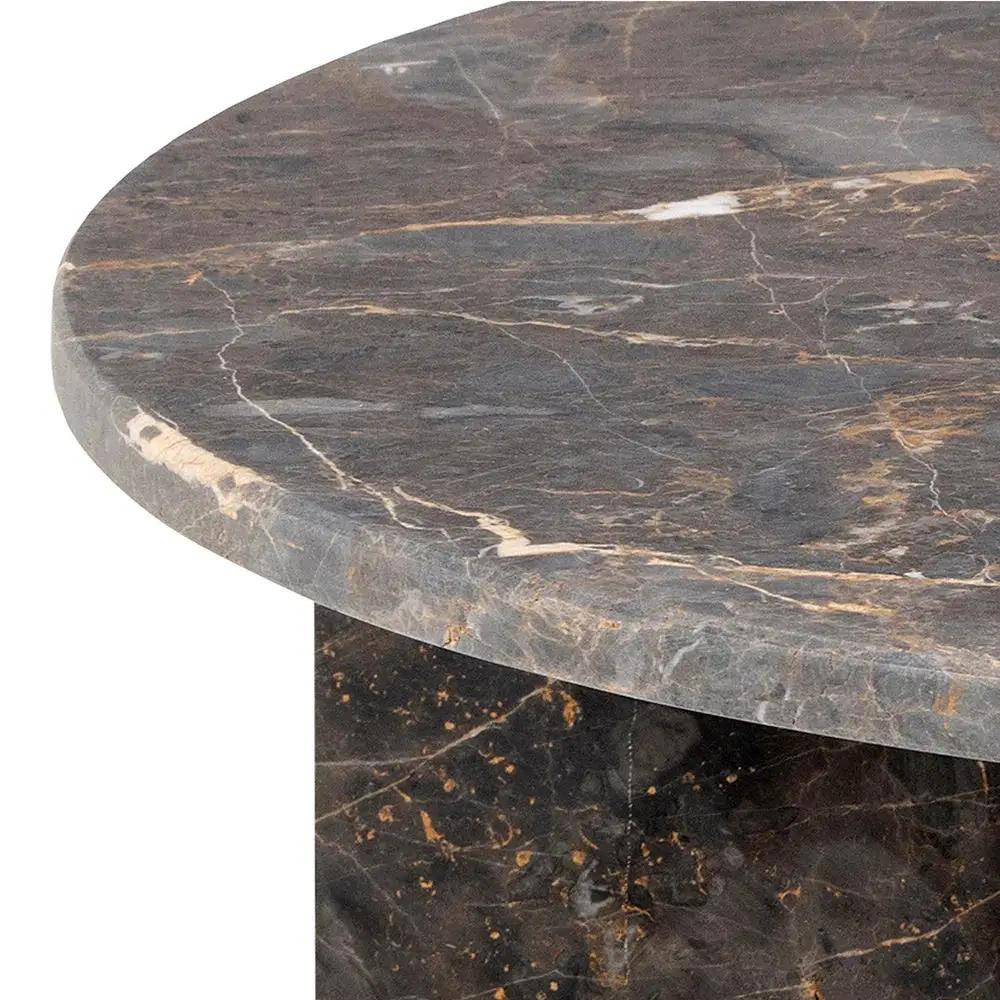 Coffee Table - Modern Marble Round by House Of Avana