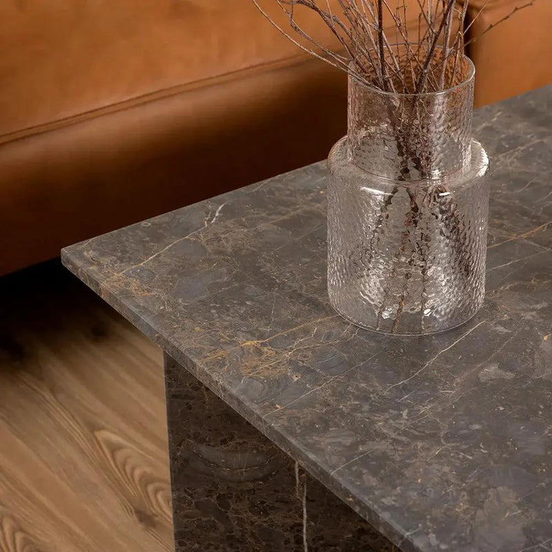Coffee Table - Modern Marble Round by House Of Avana