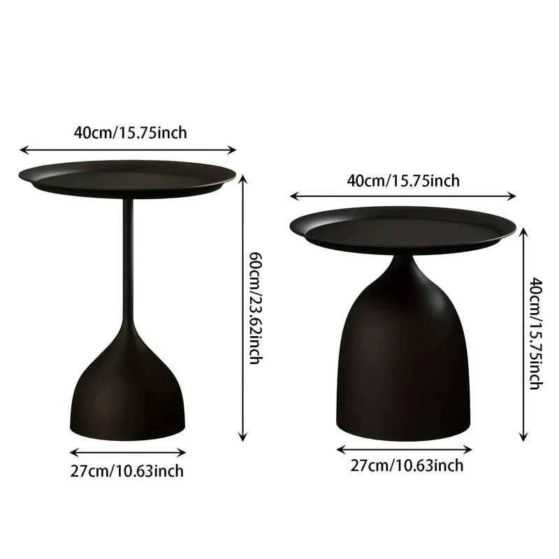 Coffee Table - Modern Metal Round by House Of Avana