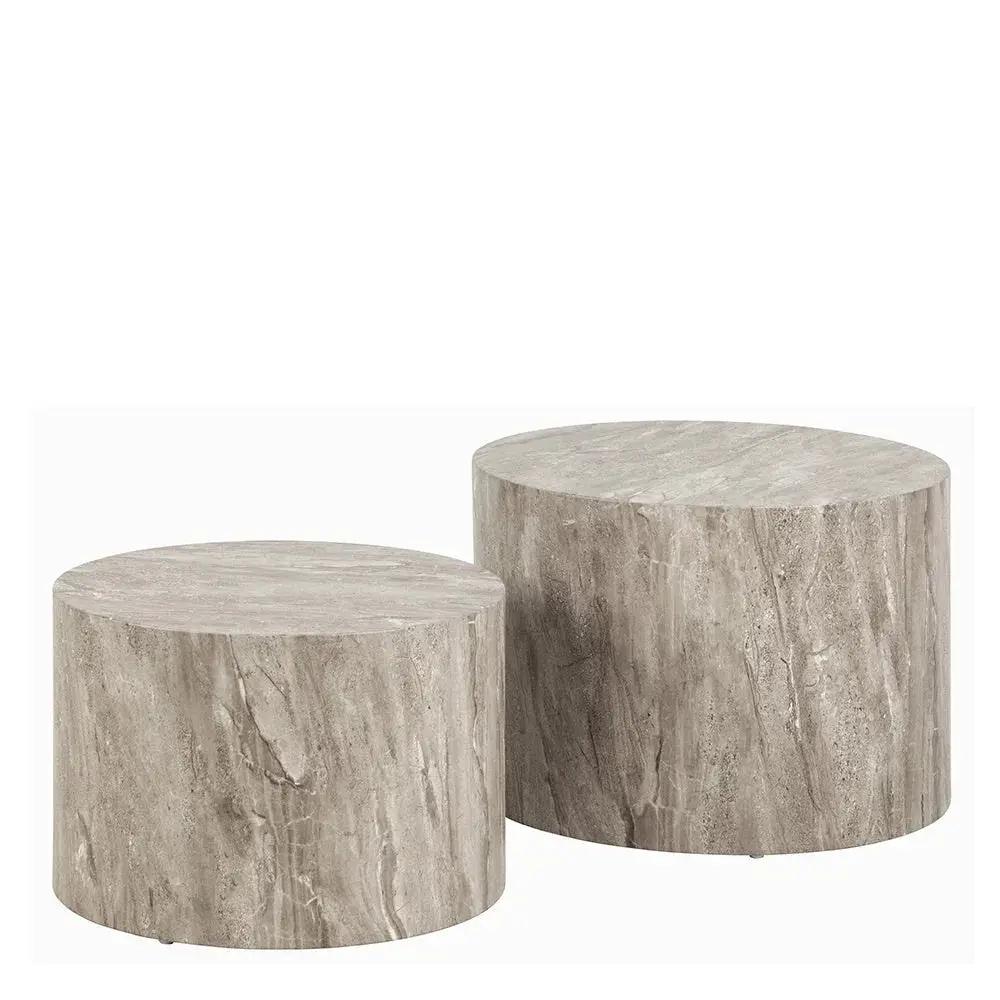 Coffee Table - Modern Wooden Round by House Of Avana