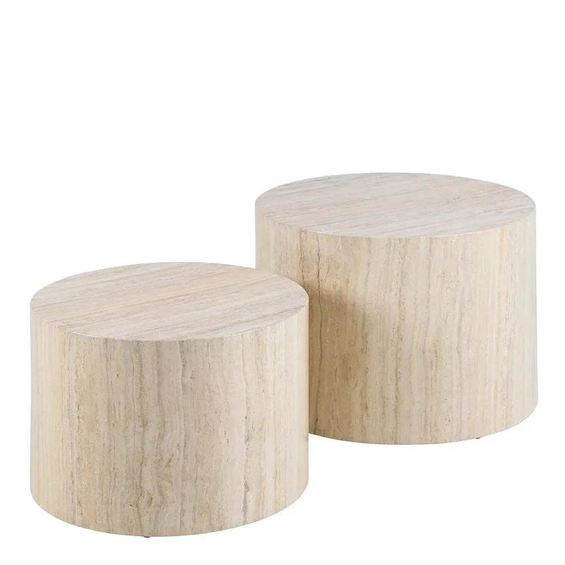 Coffee Table - Modern Wooden Round by House Of Avana