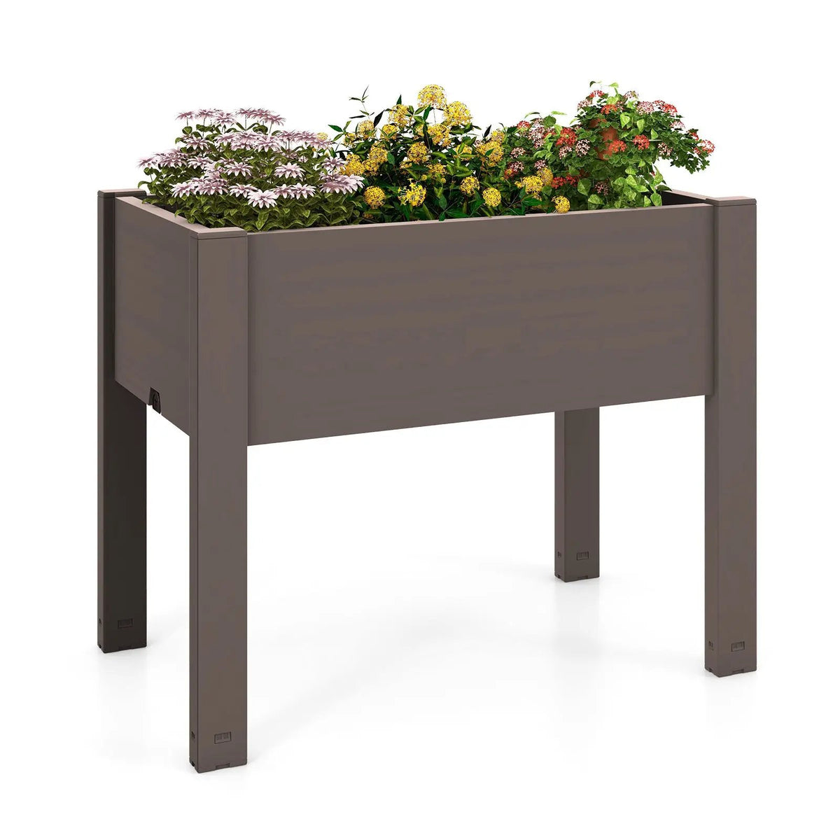 53L Raised Bed Grow Box Self-Watering Planter Box Stand with Water Level Monitor, photo 3 of 7
