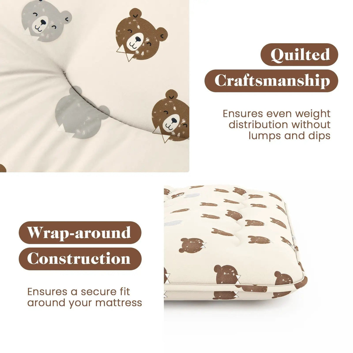 Foldable Futon Mattress with Washable Cover and Carry Bag for Camping, photo 7 of 11