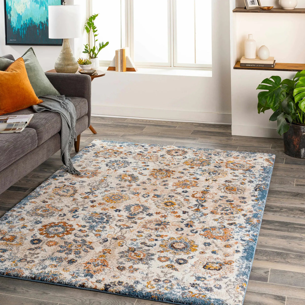 Cogan Area Rug - Clearance, installed in a room
