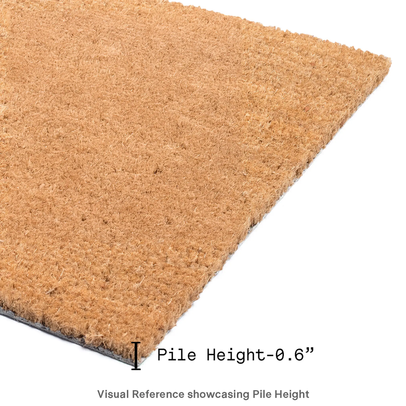 Sand Dollar Coir Doormat by Fab Habitat