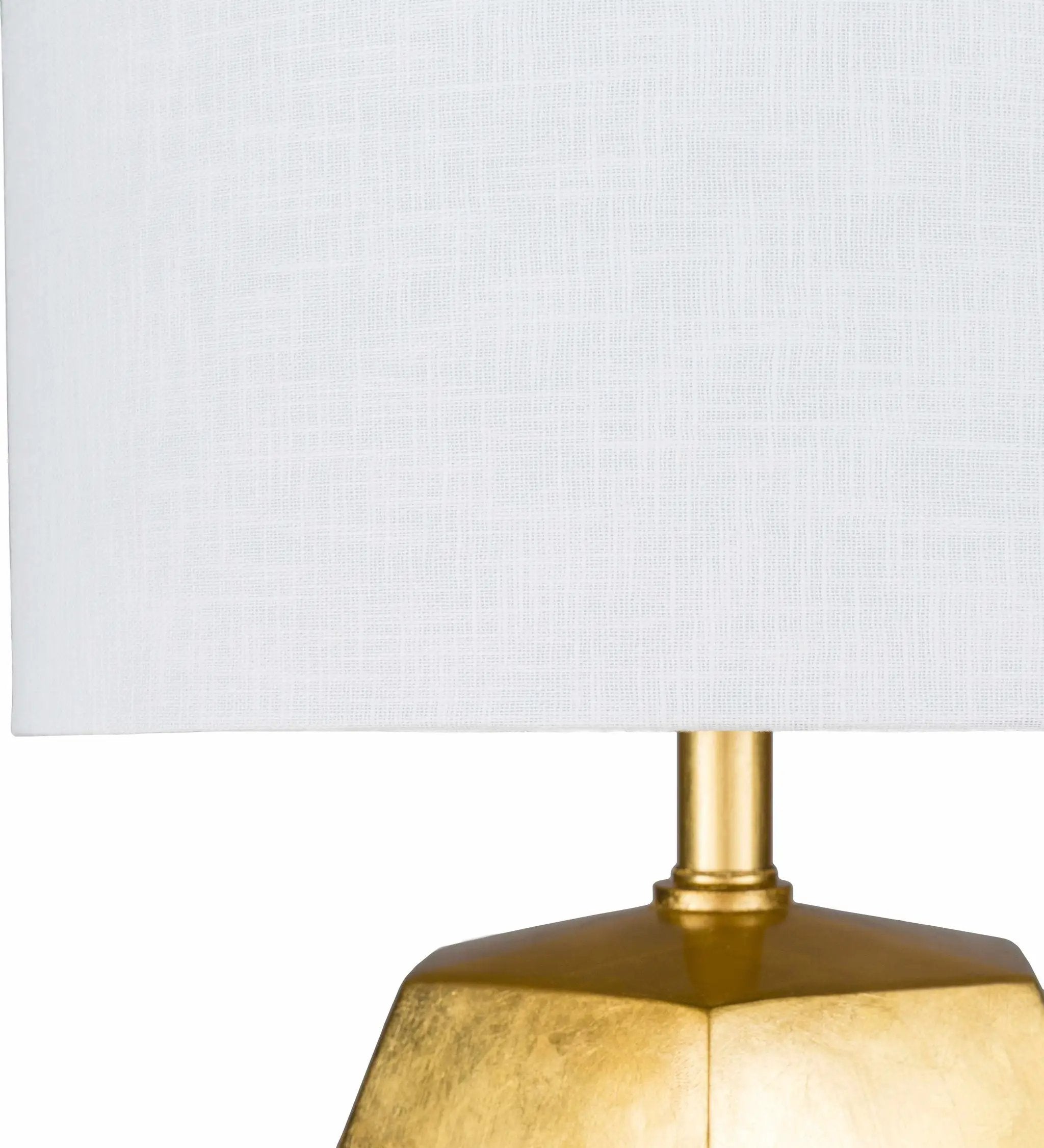 Coleford Gold Geometric Table Lamp - Clearance by Boutique Rugs