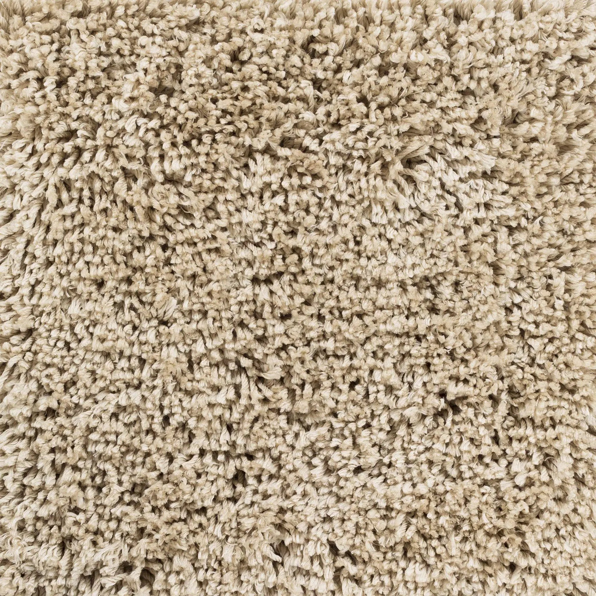 Tingly 2x3 Hand Woven Solid Cream Shag Rug - Clearance, photo 9 of 9