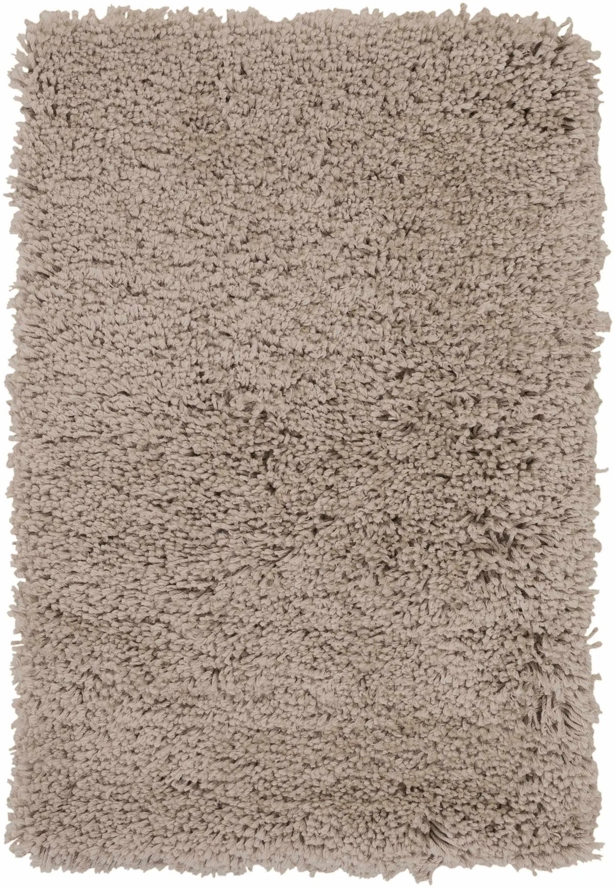 Tingly 2x3 Hand Woven Solid Cream Shag Rug - Clearance, photo 7 of 9