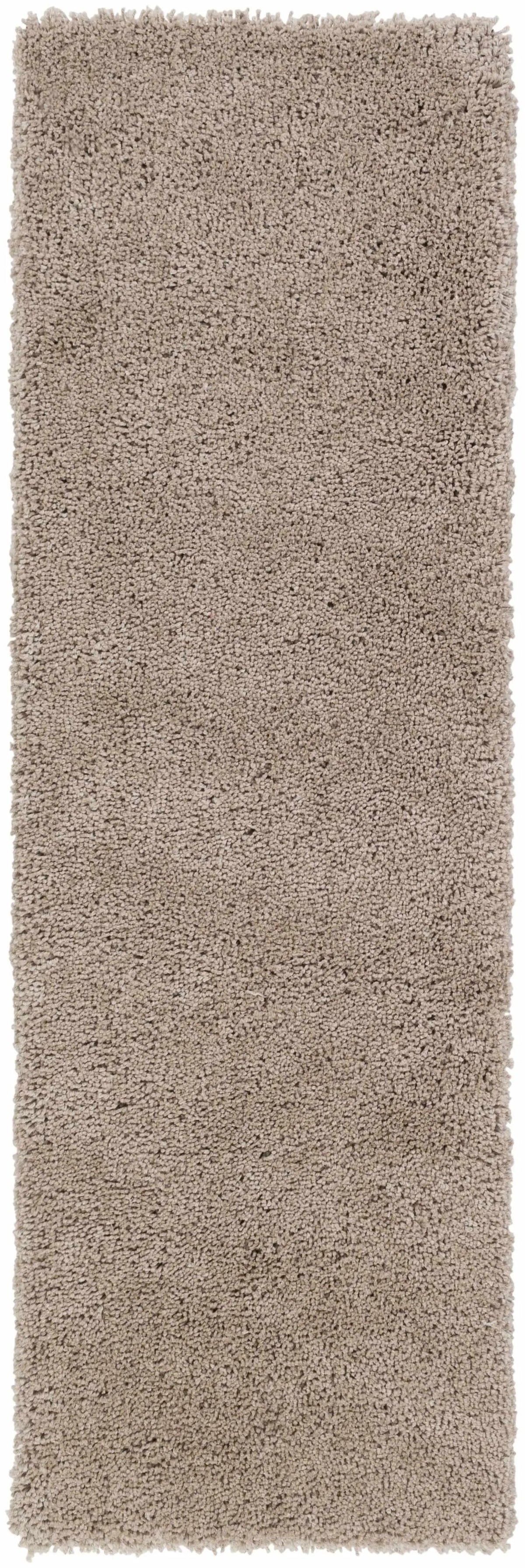 Tingly 2x3 Hand Woven Solid Cream Shag Rug - Clearance, photo 8 of 9