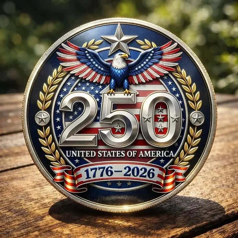 Commemorative Coin - Double-sided Metal Anniversary by House Of Avana