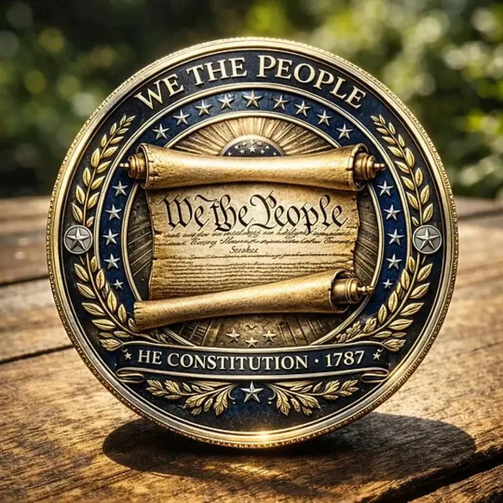 Commemorative Coin - Double-sided Metal Anniversary by House Of Avana