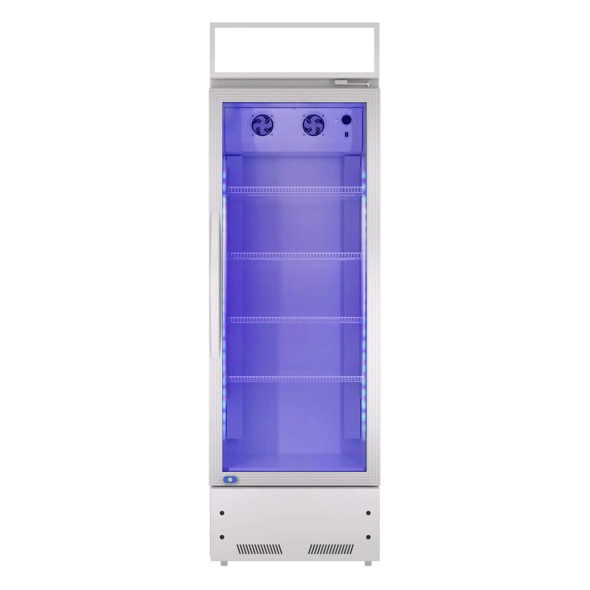 Heavy Duty Industrial Glass Door Beverage Merchandiser Refrigerator Cooler, 11 Cu.Ft (SAK04571) by SAKSBY WHOLESALE