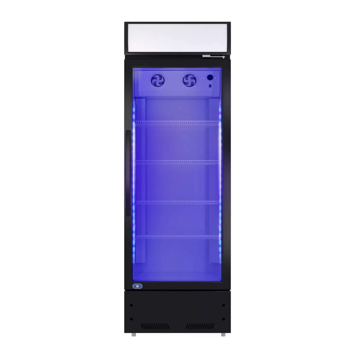 Heavy Duty Industrial Glass Door Beverage Merchandiser Refrigerator Cooler, 11 Cu.Ft (SAK04571) by SAKSBY WHOLESALE