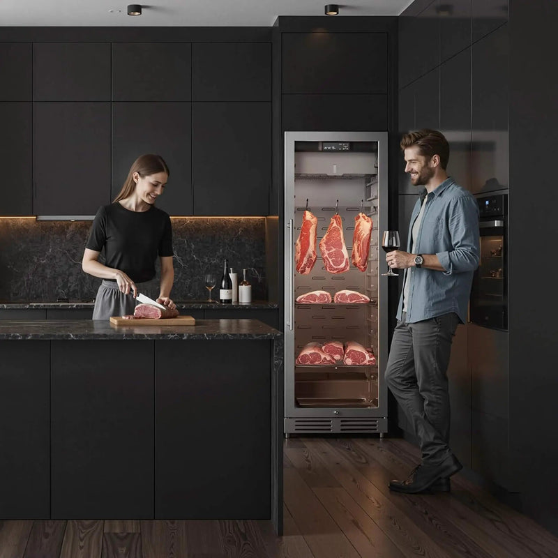 Commercial 12.5 Cu.Ft Dry Aging Fridge For Steaks, Beef, Lamb, And Ham (SAK63584) by SAKSBY WHOLESALE