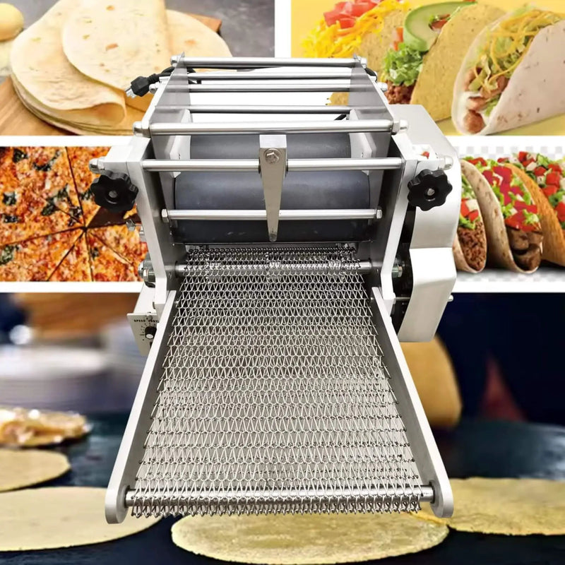 Heavy-Duty Commercial Automatic Corn Tortilla Making Machine (SAK60513) by SAKSBY WHOLESALE