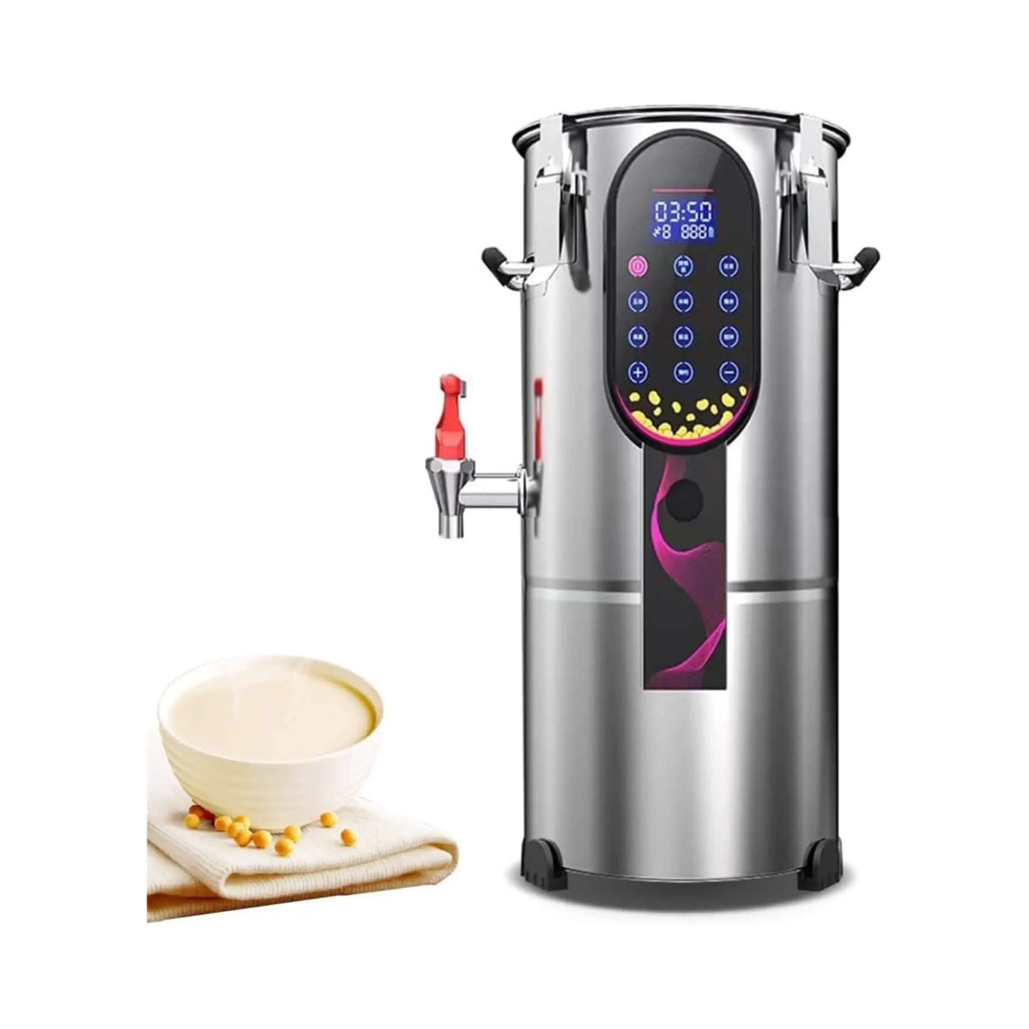 Commercial Electric Soy Milk Machine With Removable Filter And Timer (SAK28194) by SAKSBY WHOLESALE