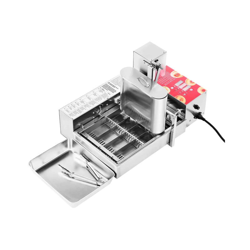 Commercial Fully-Automatic 4-Row Stainless Steel Donut Maker Machine (SAK96740) by SAKSBY WHOLESALE