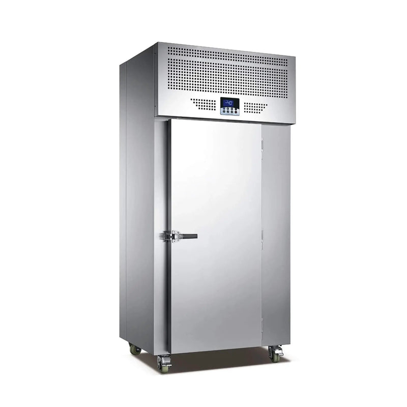 Commercial Heavy-Duty 15-Tray Blast Chiller Freezer Cabinet With Trolley Cart (SAK57249) by SAKSBY WHOLESALE