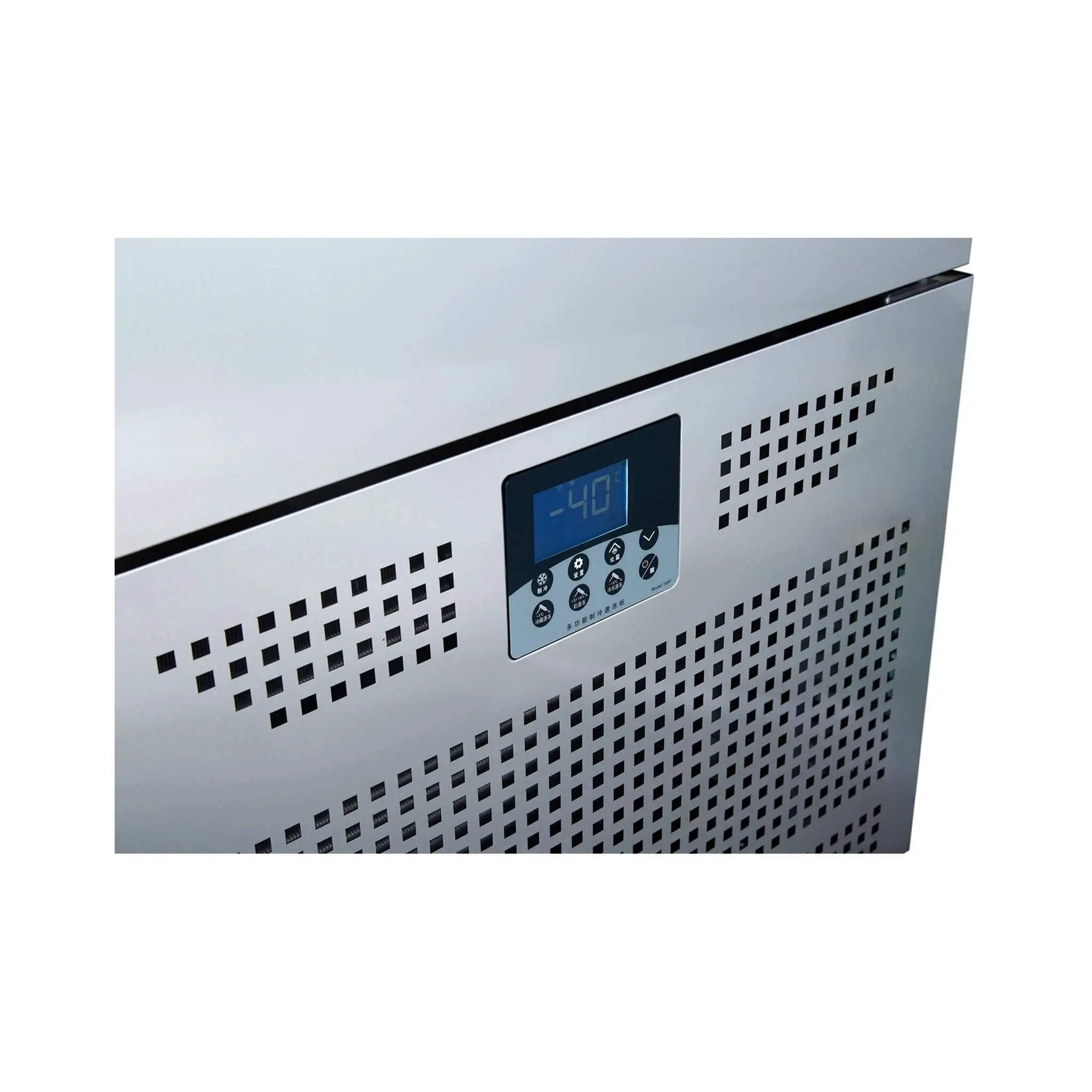 Commercial Heavy-Duty 15-Tray Blast Chiller Freezer Cabinet With Trolley Cart (SAK57249) by SAKSBY WHOLESALE