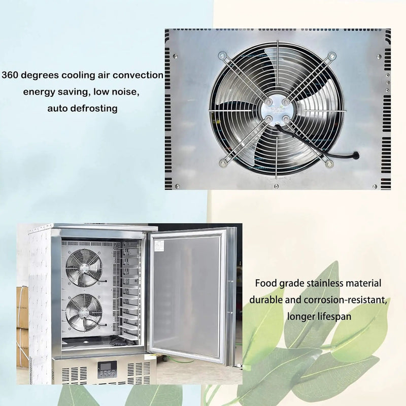 Commercial Heavy-Duty Extra-Low Temperature Blast Chiller Freezer (SAK46083) by SAKSBY WHOLESALE