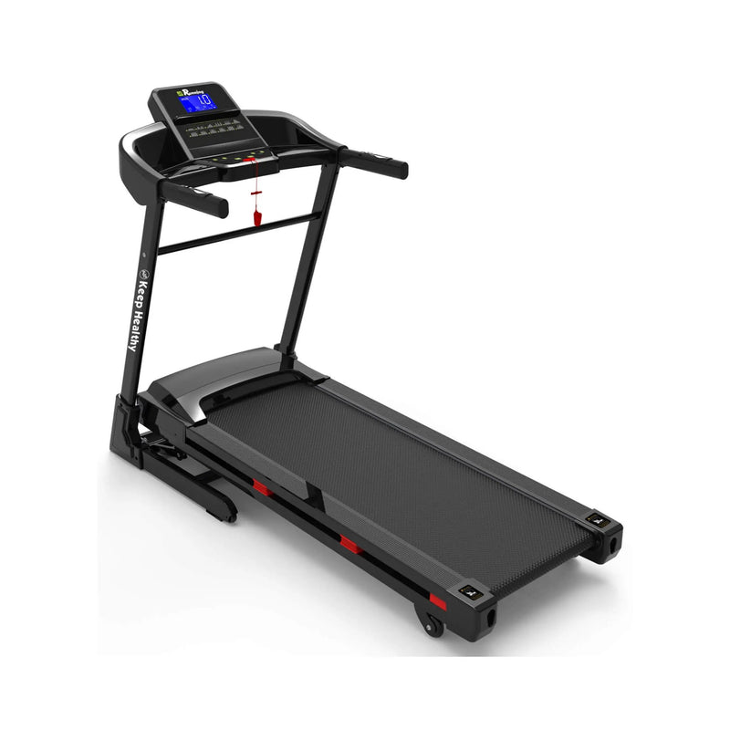 Rovix Compact 3.5HP Foldable Electric Treadmill With Bluetooth, LCD Display & 12 Pre-Set Running Programs (SAK25879) by SAKSBY WHOLESALE