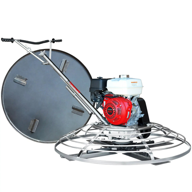 46" Concrete Power Trowel 13HP Honda with Float Pan Cement Finishing Tool by Tomahawk Power