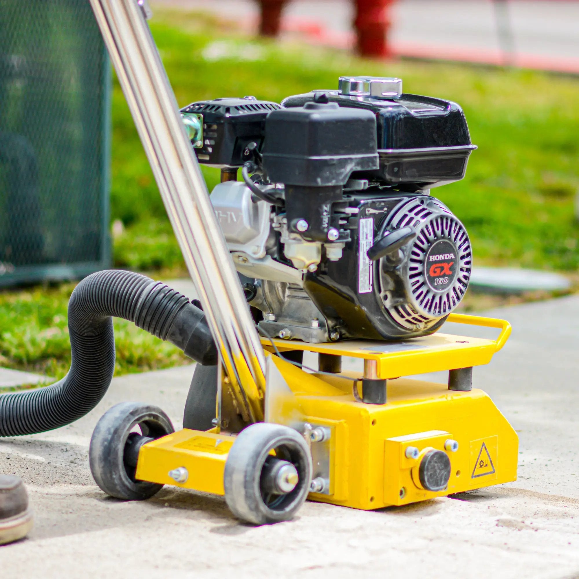 8” Gas Concrete Scarifier Planer Grinder with 5.5 HP Honda Engine & Drum by Tomahawk Power