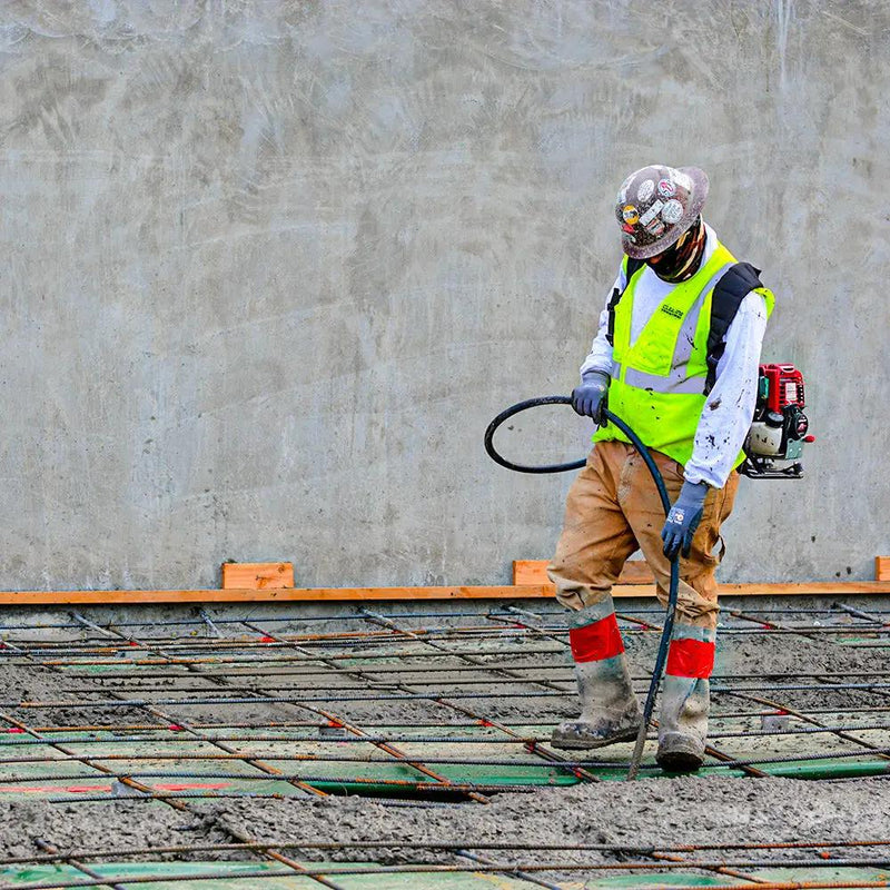 21 ft Concrete Vibrator Flexible Shaft Hose For Concrete Backpack Vibrator by Tomahawk Power