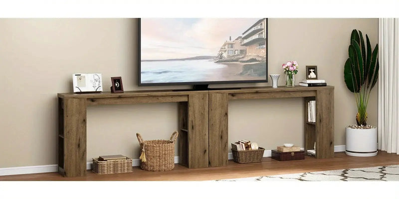 Console Table - Modern Wood 63 by House Of Avana