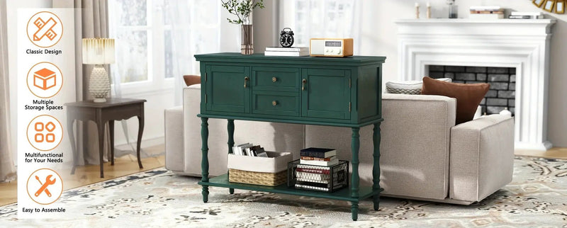 Console Table - Storage Wood by House Of Avana