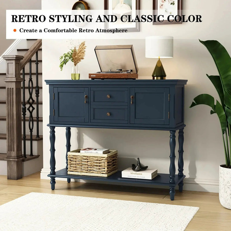 Console Table - Storage Wood by House Of Avana