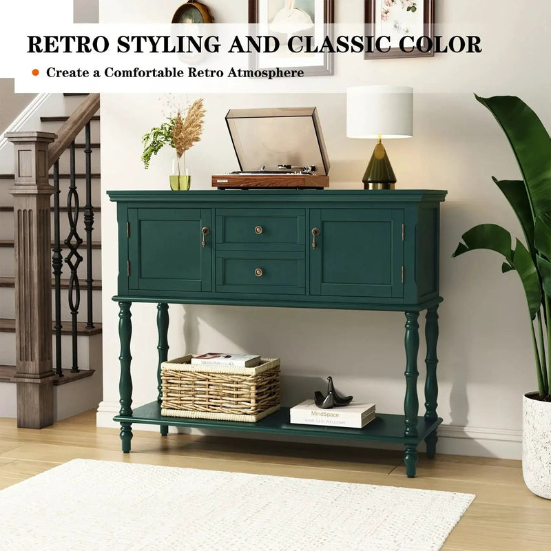 Console Table - Storage Wood by House Of Avana