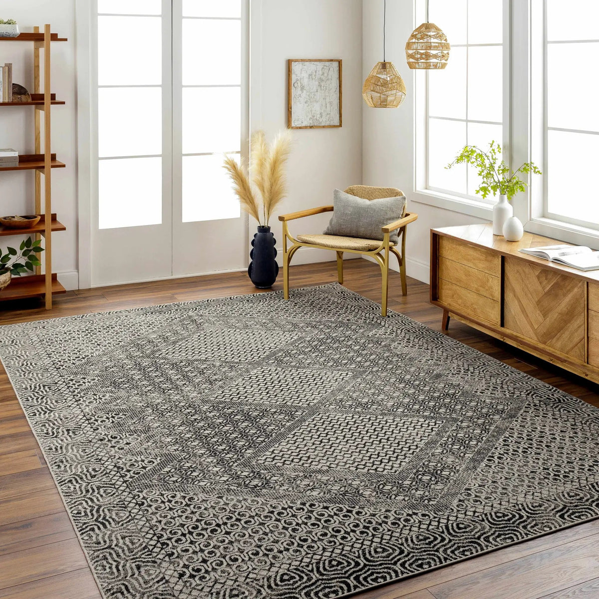 Consuelo Washable Area Rug - Clearance, installed in a room 3