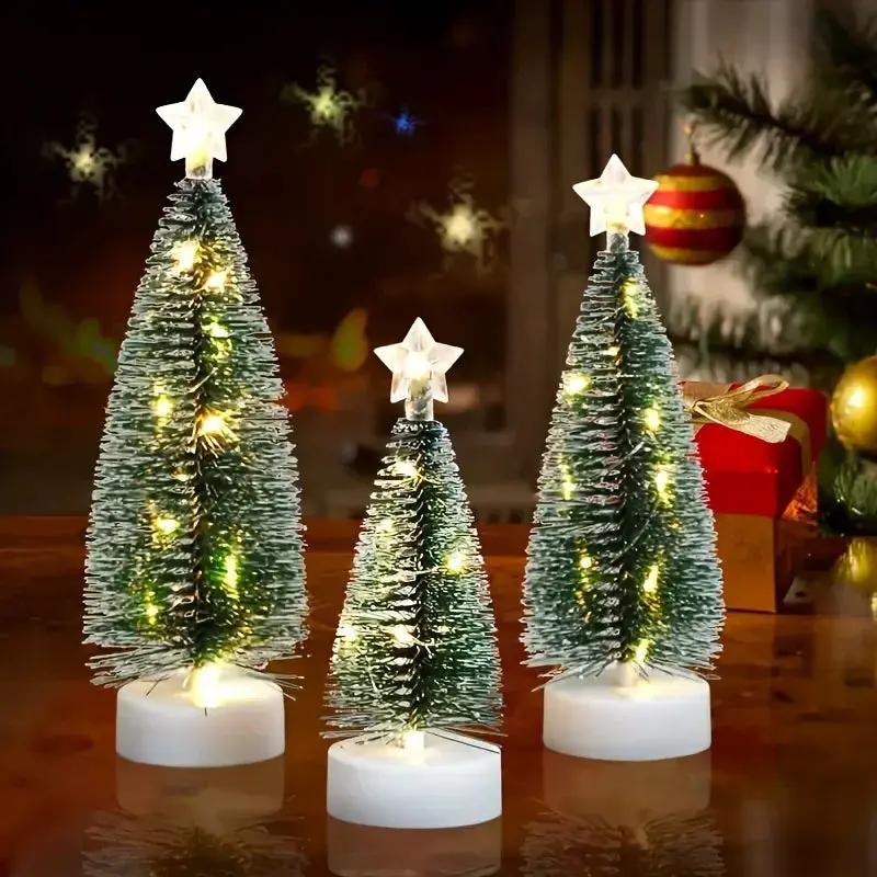 Copper LED Wire Light Tree Christmas Decoration by House Of Avana