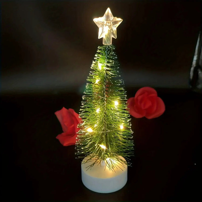 Copper LED Wire Light Tree Christmas Decoration by House Of Avana
